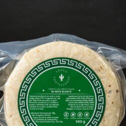 Tortillas de maíz nixtamalizado TAXCO - Harina de maíz blanco
